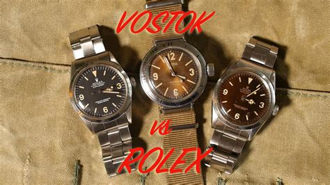 vostok vs rolex